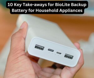 BioLite Backup Battery for Household Appliances