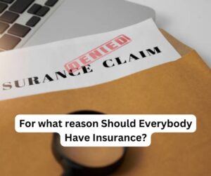 For what reason Should Everybody Have Insurance?