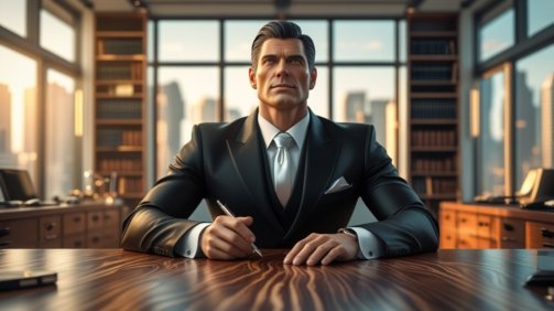 Leonardo_Phoenix_10_A_dignified_entrepreneur_with_a_strong_jaw_3