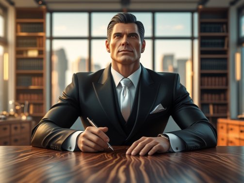 Leonardo_Phoenix_10_A_dignified_entrepreneur_with_a_strong_jaw_3